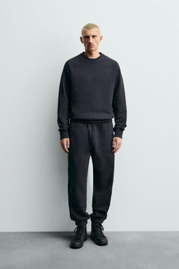 REGULAR FIT WELT JOGGERS