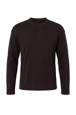 Kahverengi D___k Omuz Regular Wardrobe Essentials D__meli _nterlok Uzun Kol T-Shirt TMNAW27TS00003