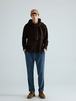 Bisiklet Yaka Erkek Triko Kazak