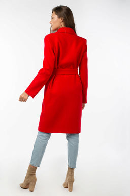 01-10629 Пальто женское демисезонное (пояс)