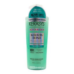 Бальзам для волос Очищение для чувствительной кожи головы Kerasys Advanced Keratin Bond Purifying Treatment (Корея), 600 мл Акция