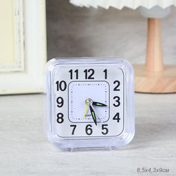 Будильник 8,5x9 см / 901 /уп 120/ плавный ход - ГалеонТрейд фото 3