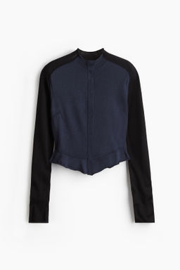 C?rdigan con peplum