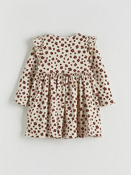 ?i?ekli K?z ?ocuk Elbise