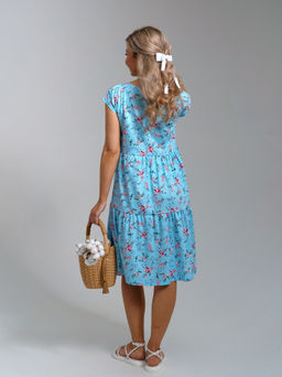 875 Платье "Голубой"