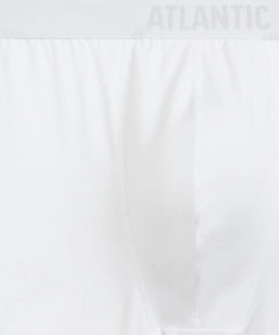 ATLANTIC 3MH-011 Трусы шорты Solid - набор 3 шт. белый  фото 5