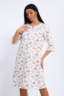 Сорочка теплая, футер с начесом (01035) - Плиона фото 98