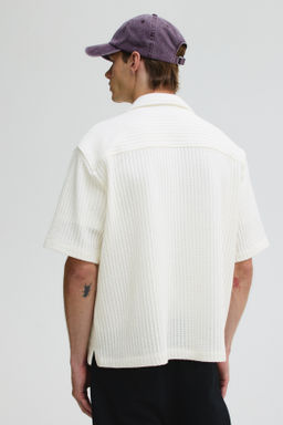 Camisa resort gofrada Loose Fit - H&m фото 5