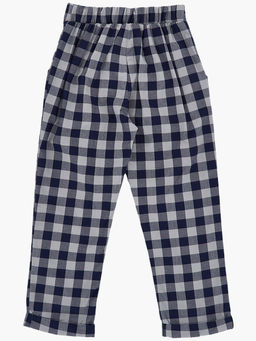 Брюки для девочки в клетку UD 7146 клетка - Mini maxi фото 5