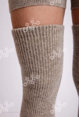 Гетры из 100% монгольской шерсти (арт. 01139) - Тод оймс ххк фото 3