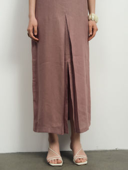 Платье женское 52114-ПЛ темный латте