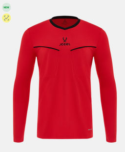 Лонгслив судейский Jogel DIVISION PerFormDRY Referee LS Tee 2.0, красный R1  фото 3
