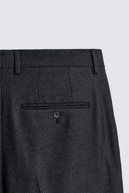 REGULAR FIT PLEATED TROUSERS - Zara фото 18
