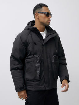 Куртка зимняя до - 20 бежевого цвета черного цвета - Mtforce фото 9