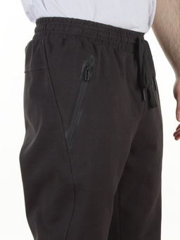 AAL-710 DK. GRAY Костюм спортивный мужской (85% хлопок, 15% полиэстер)