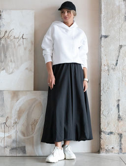 Худи из футера-трехнитки с начесом