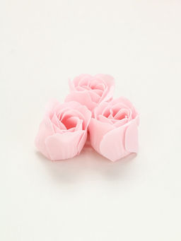 Цена за 2 шт. Мыло твердое лепестковое Самой прекрасной, 3 шт., нежно-розовое