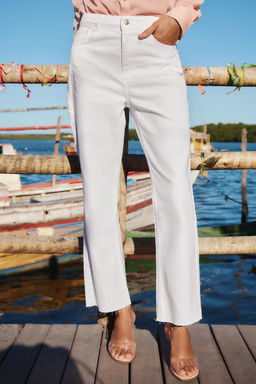 Z1975 STRAIGHT-LEG HIGH-WAIST JEANS - Zara фото 5