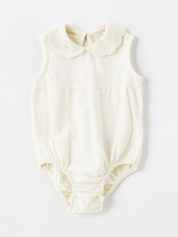 Bebe Yaka Nak??l? K?z Bebek ??t??tl? Body