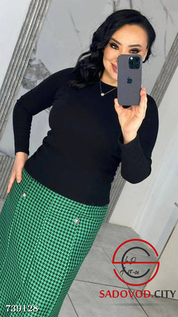 Женский костюм с юбкой двойка