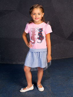 Платье "Джейси",розовый