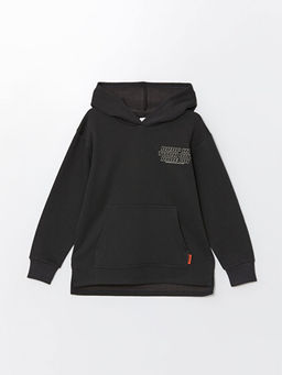 Kap??onlu Erkek ?ocuk Sweatshirt