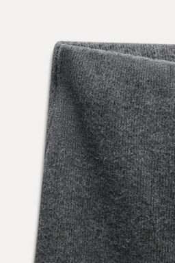 SOFT RIBBED TROUSERS - Zara фото 18
