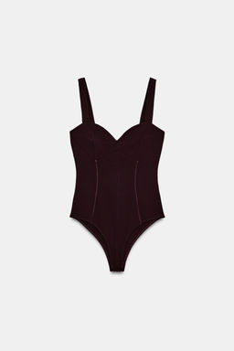 STRAPPY BODYSUIT - Zara фото 2