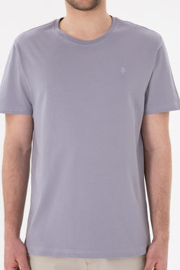 Erkek Regular Fit Bisiklet Yaka Gri Basic Ti__rt Sepette S_rpriz _ndirim - U.s. polo assn фото 7