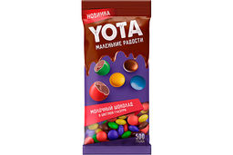 Yota, драже молочный шоколад в цветной глазури (упаковка 0,5 кг)