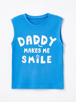 Bisiklet Yaka Erkek Bebek Atlet