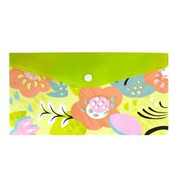 Папка для документов пластиковая арт. 53213/ 12 ГЕОМЕТРИЯ (полипропилен, 26x14 см, одно отделение (-