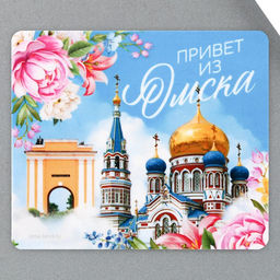 Цена за 10 шт. Магнит виниловый «Омск», 6 х 7 см