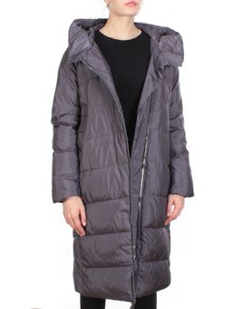 2118 GRAY Пальто зимнее женское MELISACITI (200 гр. холлофайбера) - Fashion фото 8