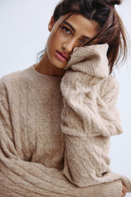 Jersey en punto trenzado - H&m фото 8