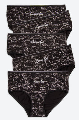 Женские трусы-слипы с высокой посадкой 5 шт. Donella  фото 4