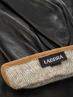 Перчатки жен п/ш LB-0209 black/d.violet - Labbra фото 30