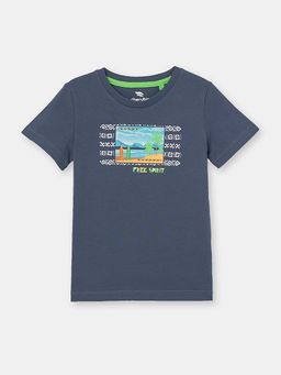 CRB wear/CSKB 63106-48-318 Футболка для мальчика, темно-серый/Ex.Cherubino