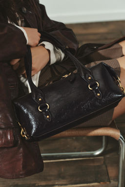 SHOULDER BAG WITH METALLIC DETAILS - Zara фото 8