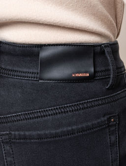 VILATTE / Джинсы mom-fit на ФЛИСЕ с эластаном  фото 9