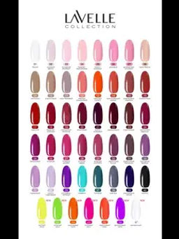 Lavellecollection Лак GEL POLISH тон 38 ниагара 10 мл