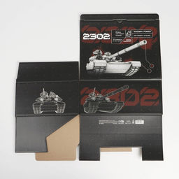 Коробка сборная 23 февраля, танк, 30 23 12 см - Дарите счастье фото 9