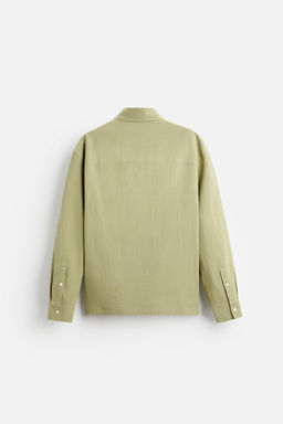 TEXTURED RELAXED FIT SHIRT - Zara фото 15