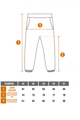 Арт. 7581 Брюки женские 44-52 (5 шт) Цвет:черный - Калинка фото 2