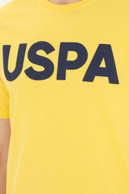 Мужская желтая базовая футболка Неожиданная скидка в корзине - U.s. polo assn фото 7