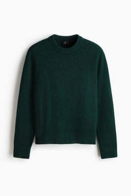Jersey en punto fino de lana Regular Fit