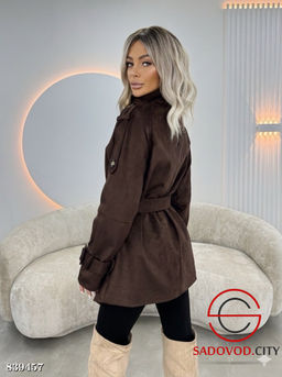 Куртка женская с поясом - Bruno фото 3