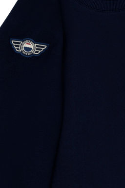 U. S. Polo Assn / Детский темно-синий свитшот с круглым вырезом - U.s. polo assn фото 4