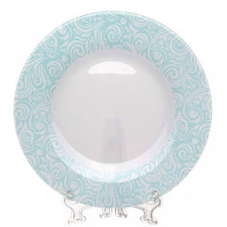 "Бриз" Тарелка мелкая стеклянная д260мм, Pasabahce (Россия)