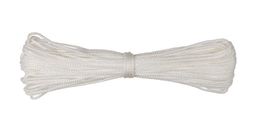 Шнур ШС-2 2 мм с наполнителем 20 м 2 м БЕЛЫЙ